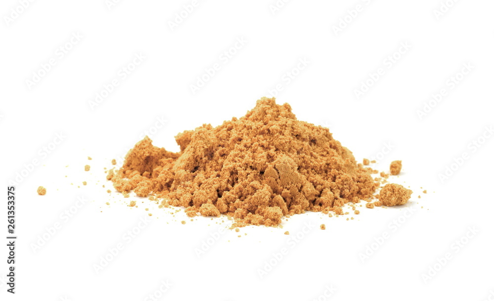 Turmeric, curcuma powder isolated on white background. Heap of turmeric. Turmeric, curcuma powder isolated on white background. Heap of turmeric.