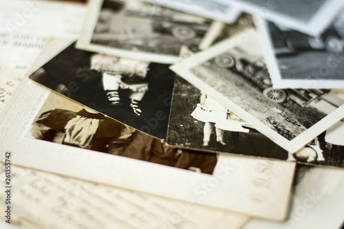 Nostalgic Old Photographs and Documents