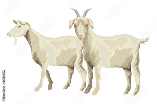 goat icon cartoon