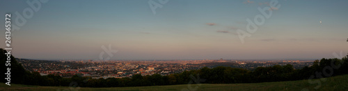 panoramic view of vienna