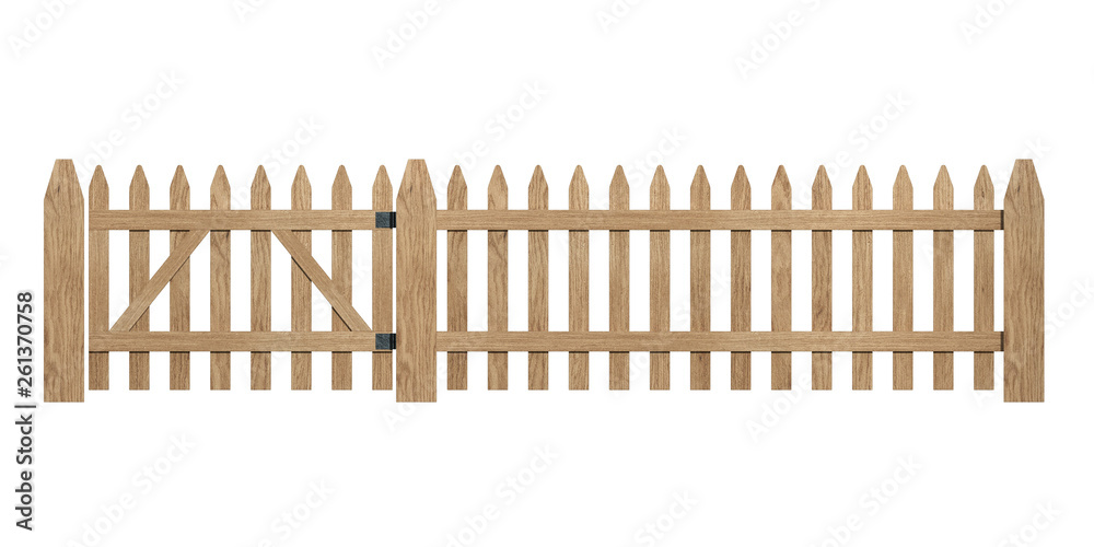 Wooden fence Wooden fence