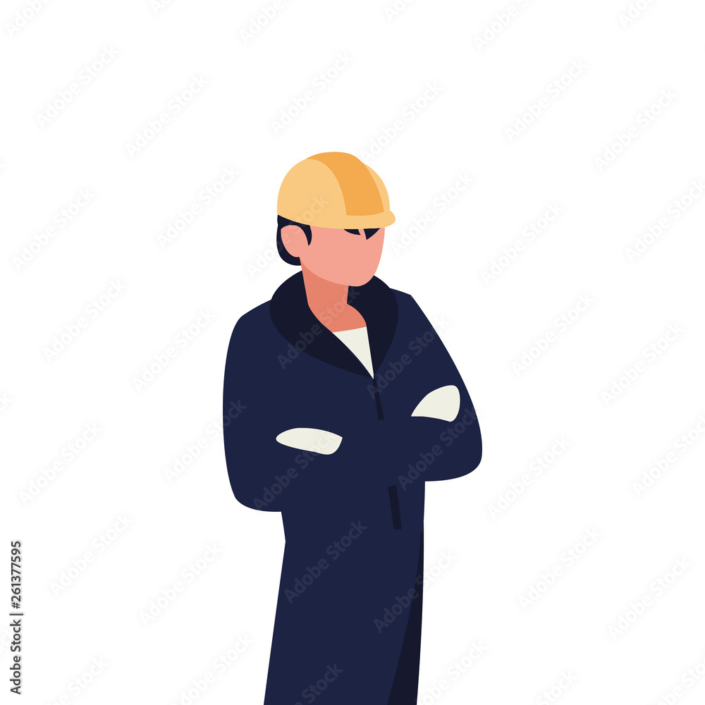 mechanic worker avatar character mechanic worker avatar character