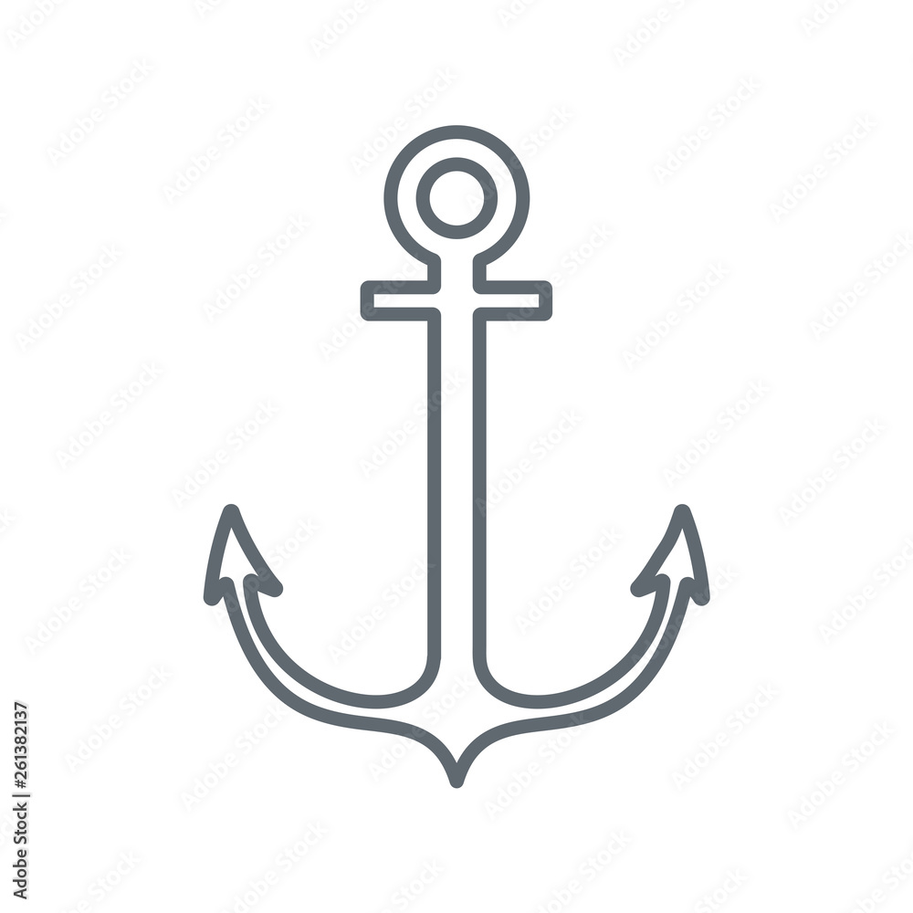 Nautical anchor icon Nautical anchor icon