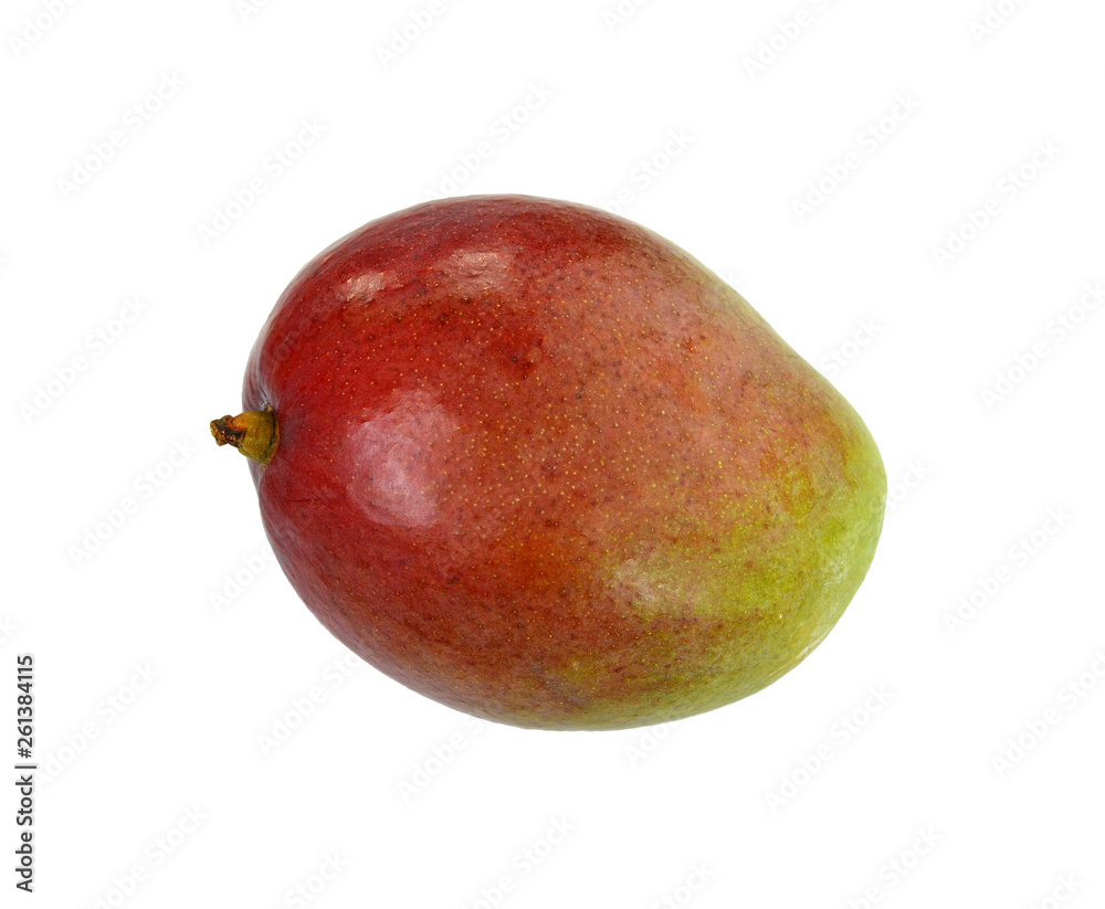 Juicy dessert mango isolated on white background. Juicy dessert mango isolated on white background.