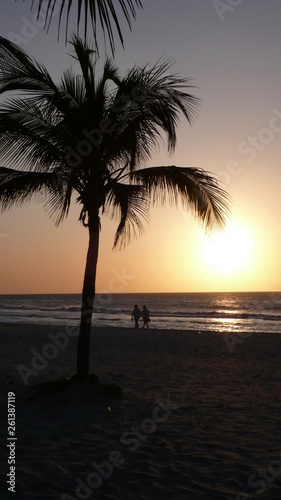 Walk on beach at sunset © Resolute Pics
