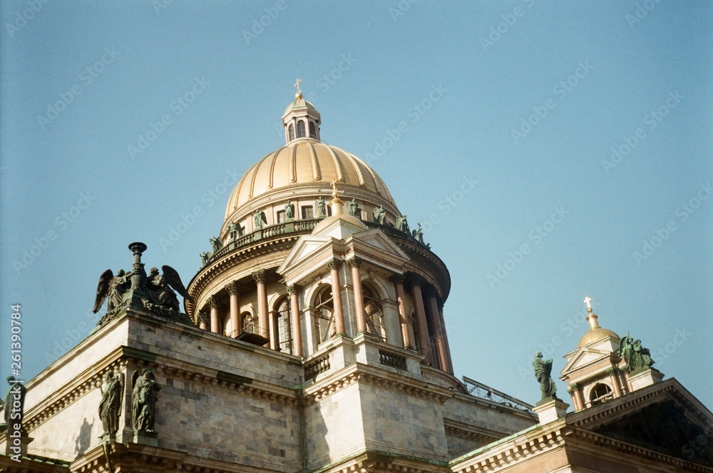 St. Isaac's Cathedral in Saint-Petersburg