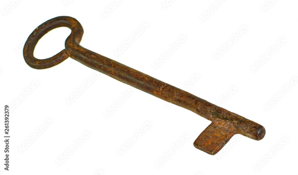 Key isolated on white background with clipping path. Key isolated on white background with clipping path.