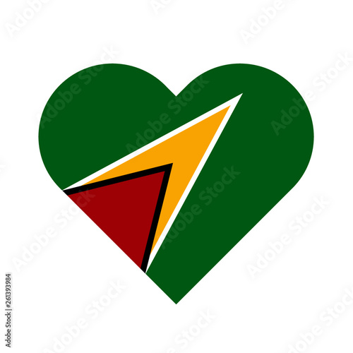 Guyana Flag Heart Love Country National World Symbol Free Download Guyana Flag Heart Love Country National World Symbol - GFXLoad