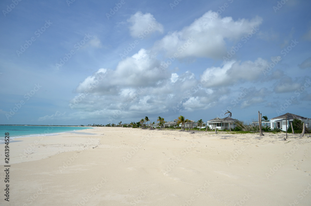 devistated beach on the island of barbuda devistated beach on the island of barbuda