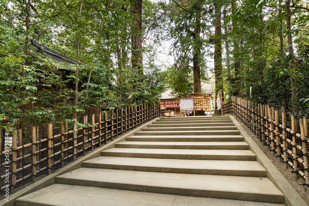 日本の神社の参道