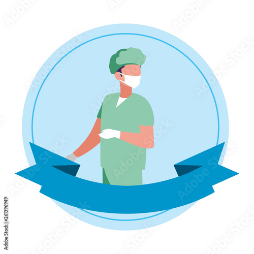 surgeon doctor professional character