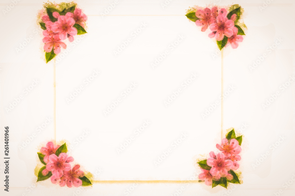 mockup, with hand-painted flowers, with beautiful flowers. Blank space or background for text space. Space for vector lustration. Template for a poster, cards, banner. mockup, with hand-painted flowers, with beautiful flowers. Blank space or background for text space. Space for vector lustration. Template for a poster, cards, banner.
