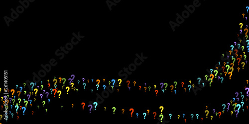 Question marks Quiz, doubt poll query public poll.