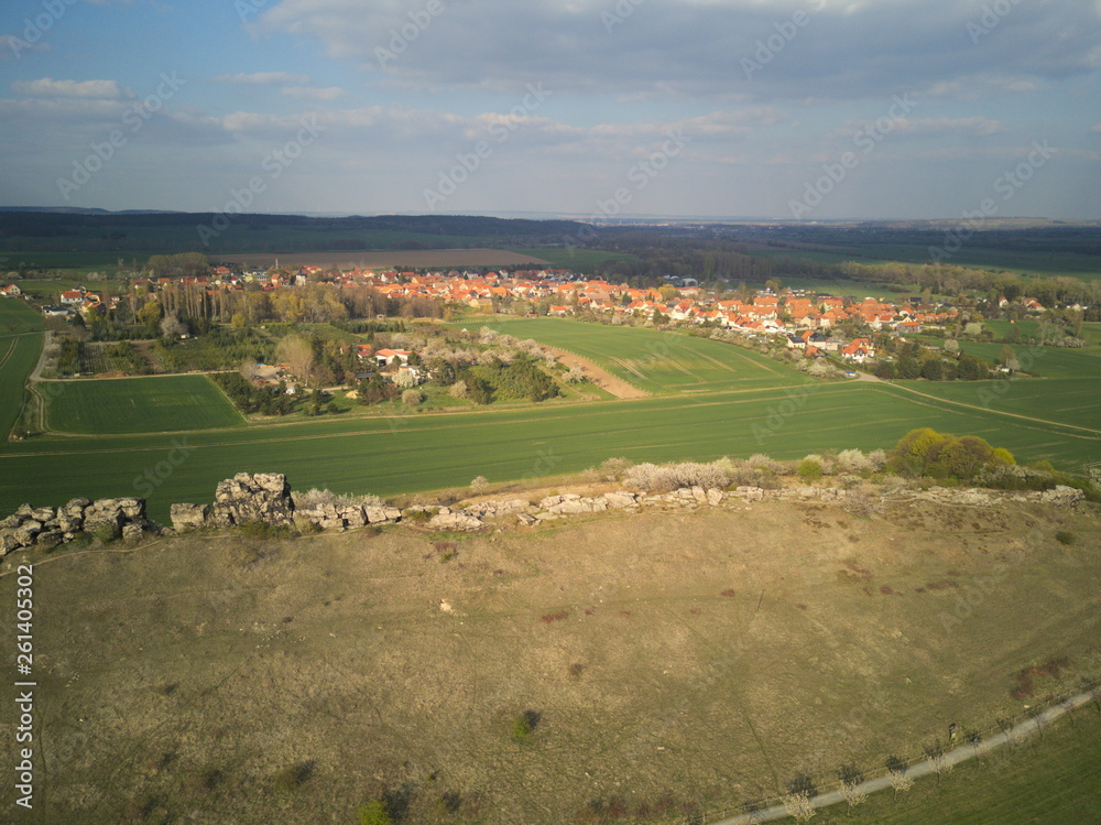 Fototapeta premium Harz. Vogelperspektive.