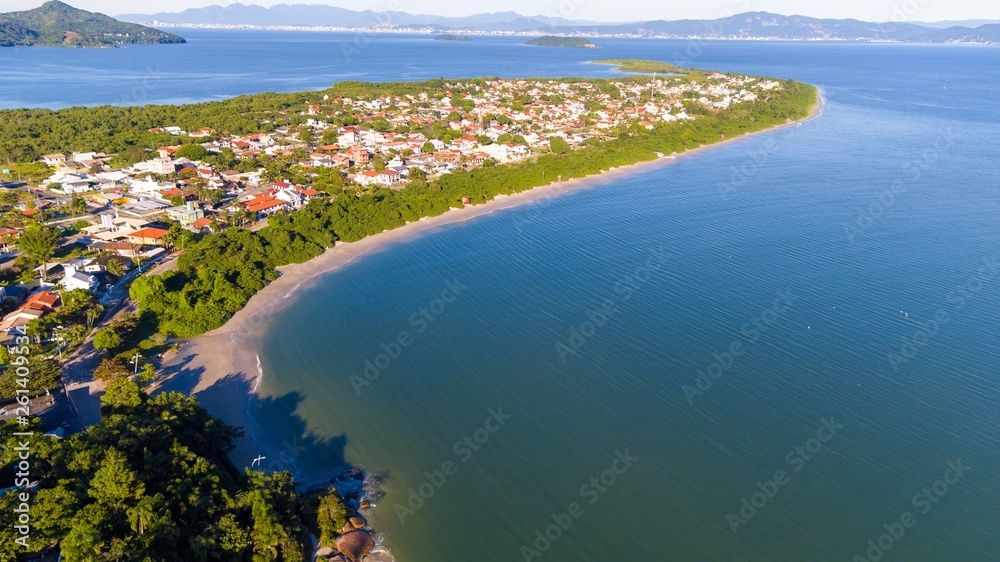 Beach boats island