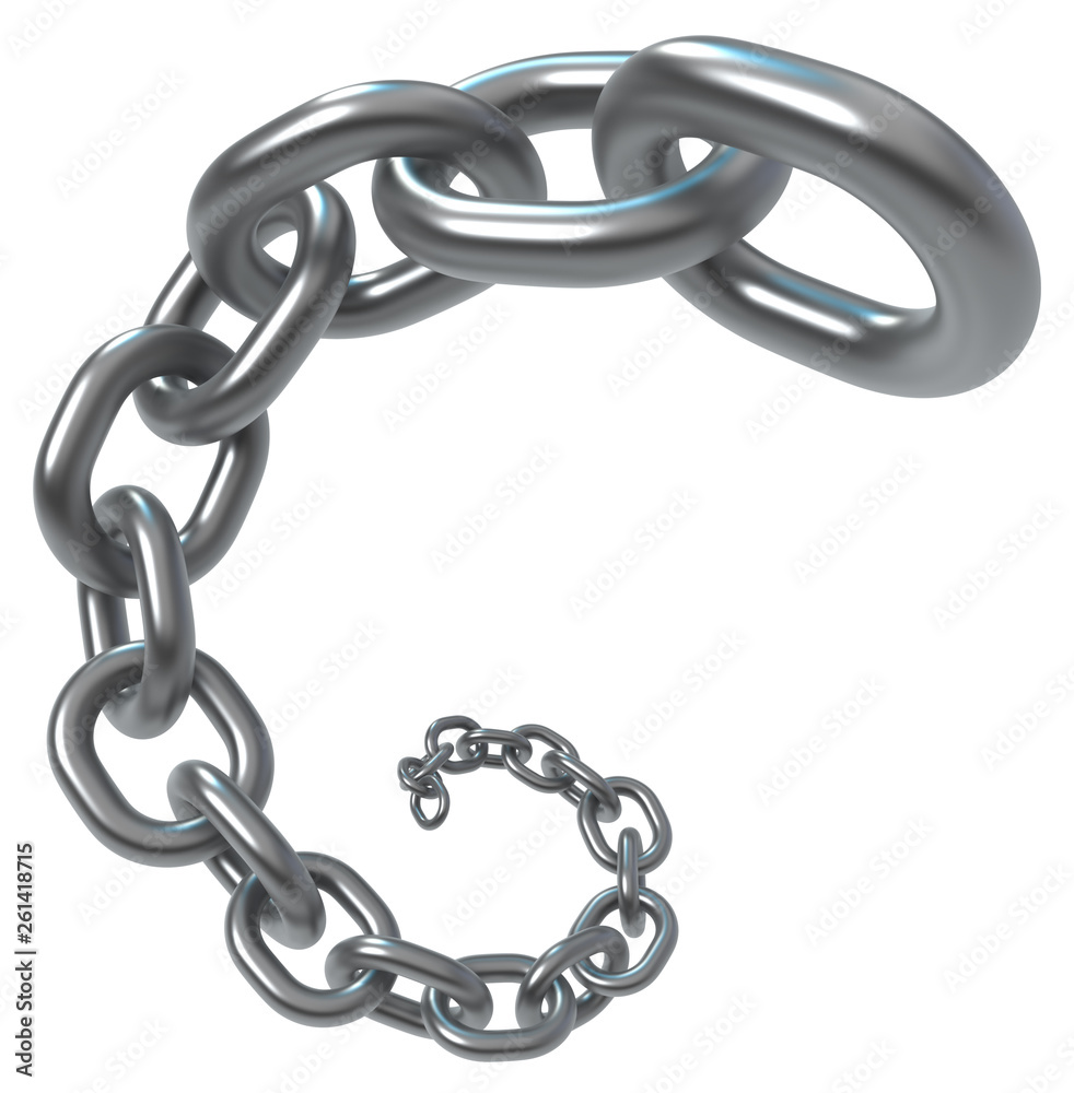 Obraz premium Chain Metal Shrinking