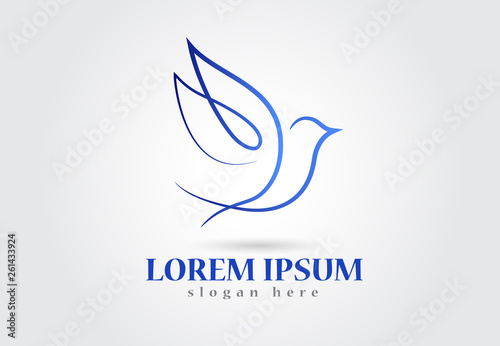 Dove bird logo