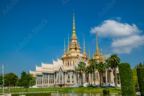 Non Kum Temple or Wat Luang Pho To Located on Mittraphap Road, Sikhio District. © poowadon