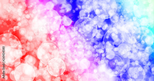 Foto Seven colors background.Seven colors bokeh background.
