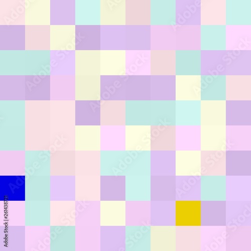 abstract colorful seamless geometric texture background with 100 rectangular squares in mosaic pattern. can be used for clothes fabric garment fashion graphic or concept design.