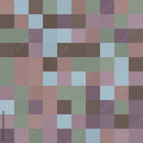 abstract colorful seamless geometric texture background with 100 rectangular squares in mosaic pattern. can be used for clothes fabric garment fashion graphic or concept design.