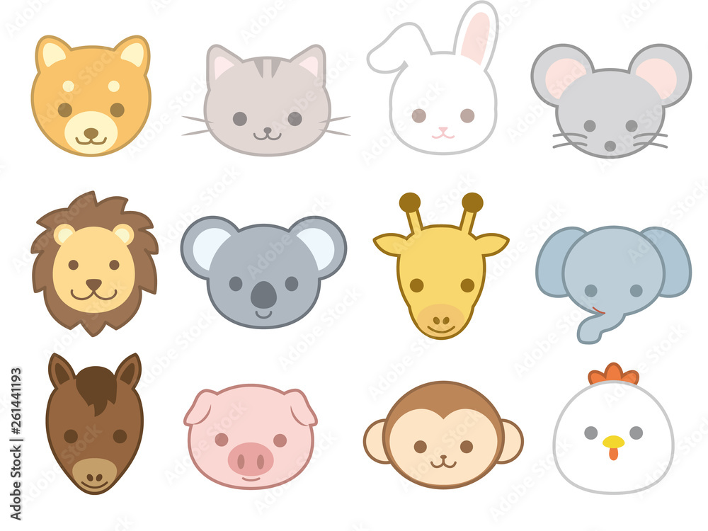 動物 アイコンセット1 動物 アイコンセット1
