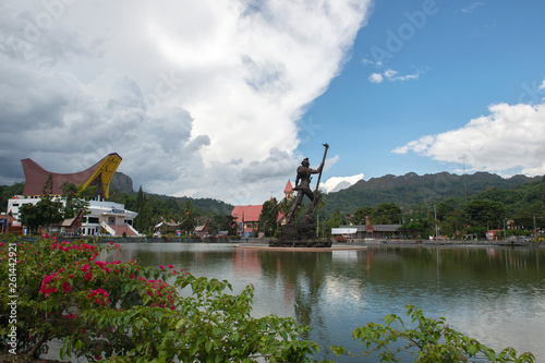 Lake of Makale, Sulawesi. Indonesia photo