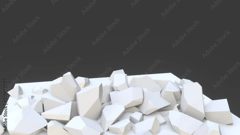 3d the destruction of the walls 3d the destruction of the walls