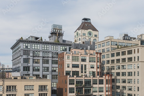 Buildings in Dumbo, Brooklyn, New York, USA