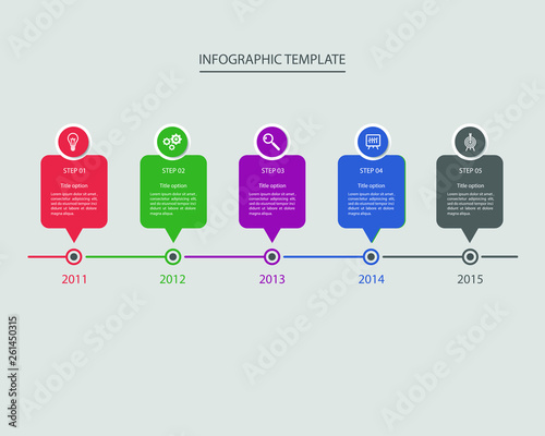 Infographic element design photo