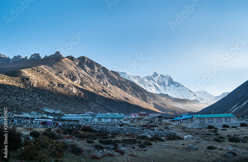 Himalayan mountain villaga