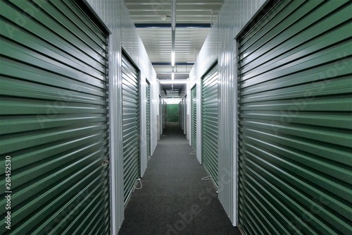 Hallway storage units 