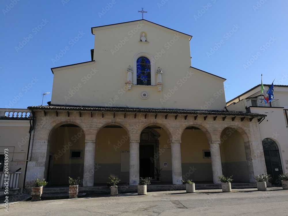 Sulmona - Chiesa di Sant'Antonio di Padova Stock Photo | Adobe Stock