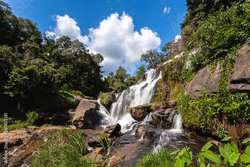 Mae Klang waterfall at Doi Inthanon National Park, Chiangmai, Thailand
