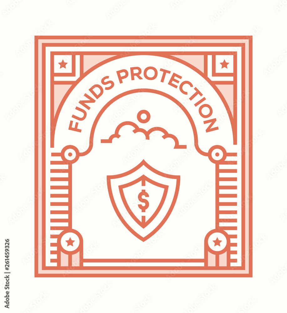 FUNDS PROTECTION ICON CONCEPT FUNDS PROTECTION ICON CONCEPT
