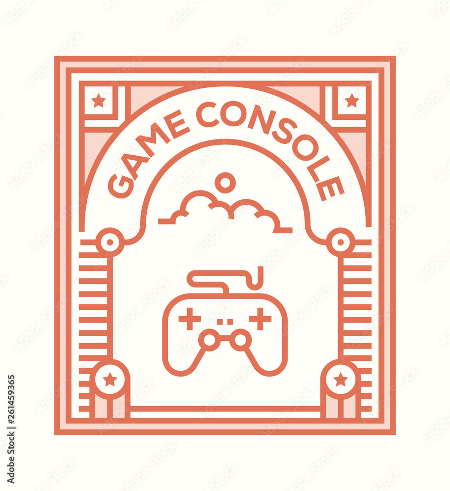 GAME CONSOLE ICON CONCEPT GAME CONSOLE ICON CONCEPT
