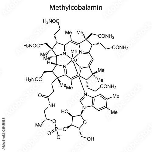 Skeletal formula of molecule.