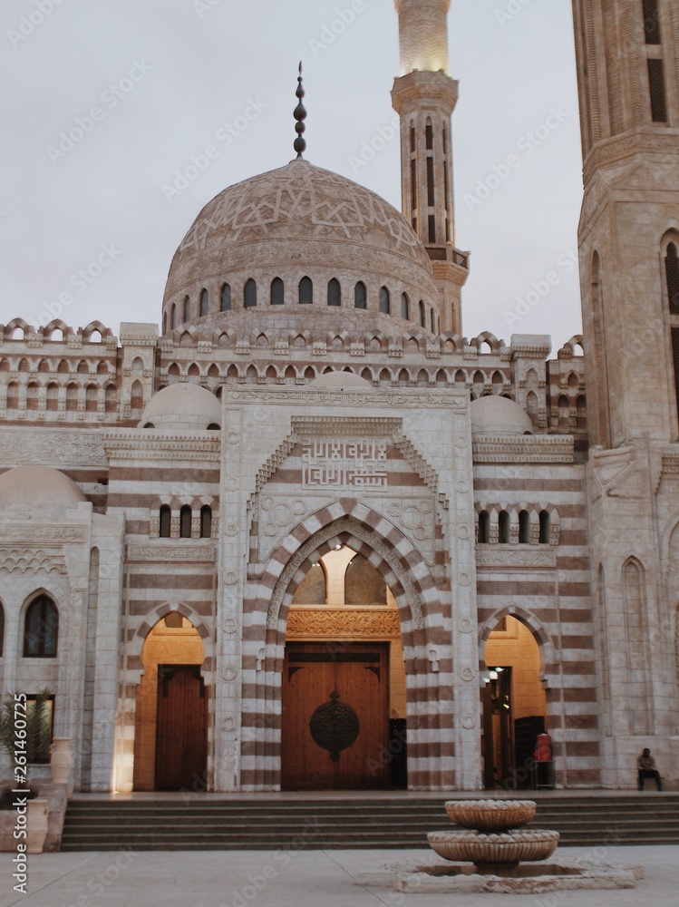 Obraz premium dome of the rock, ramadan