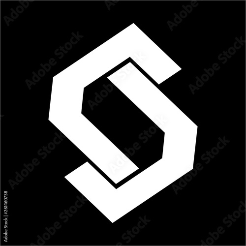S, CSC, JSJ, JJ, LL, LSL initials geometric company logo photo