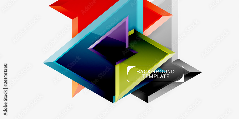 Bright colorful triangular poly 3d composition,abstract geometric background, minimal design, polygonal futuristic poster Bright colorful triangular poly 3d composition,abstract geometric background, minimal design, polygonal futuristic poster