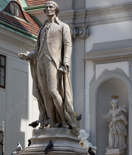Statue of Composer Joseph Haydn Vienna