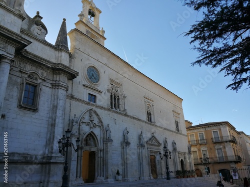 Obraz na płótnie Sulmona - Palazzo Annunziata w salonie