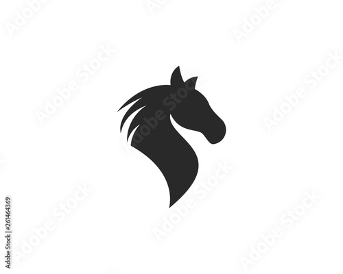 Fototapeta Naklejka Na Ścianę i Meble -  Horse Logo vector