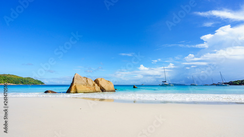 stunning paradise beach at anse lazio  praslin  seychelles 50
