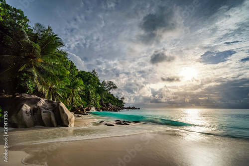 paradise beach at anse georgette, praslin, seychelles 19