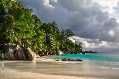 paradise beach at anse georgette, praslin, seychelles 35