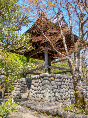 【静岡県伊豆市】春の修禅寺風景【鐘楼】