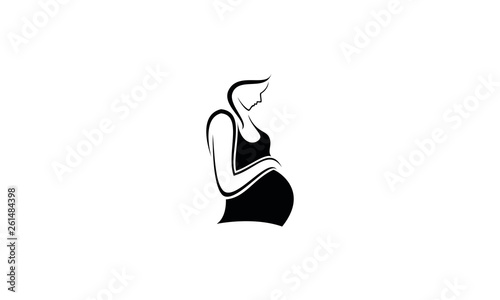 Pregnant women vector