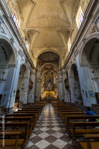 Chiesa Santa Ninfa ai Crociferi church inside palermo