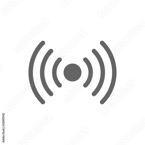 Radio line icon.